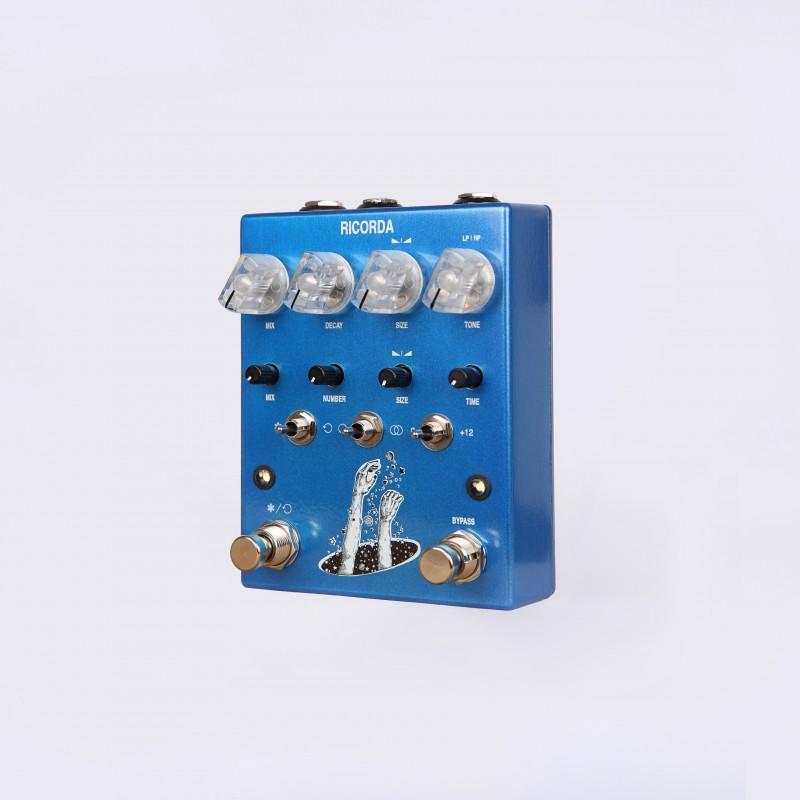 AC NOISE RICORDA グラニュラーループ、エフェクターペダル AC Noises Ricorda (stereo granular reverb + freeze/loop) | Axe